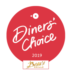 Diner's Choice 2019 Beau's Grille